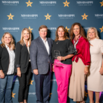 Pictured left to right: Laura Hipp (Deputy Director, Mississippi Development Authority), Rochelle Hicks (Director of Tourism, Visit Mississippi), Mississippi Governor Tate Reeves, Ashley Farmer (Director, Greenwood CVB), Allison Buchanan (CEO, The Focus Group), Christy Burns (Executive Director, Visit Corinth and President of MTA).